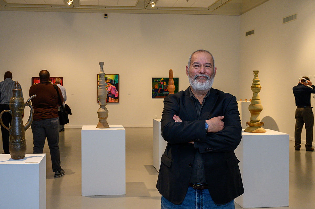 Benito Huerta - professor and director of The Gallery at UTA