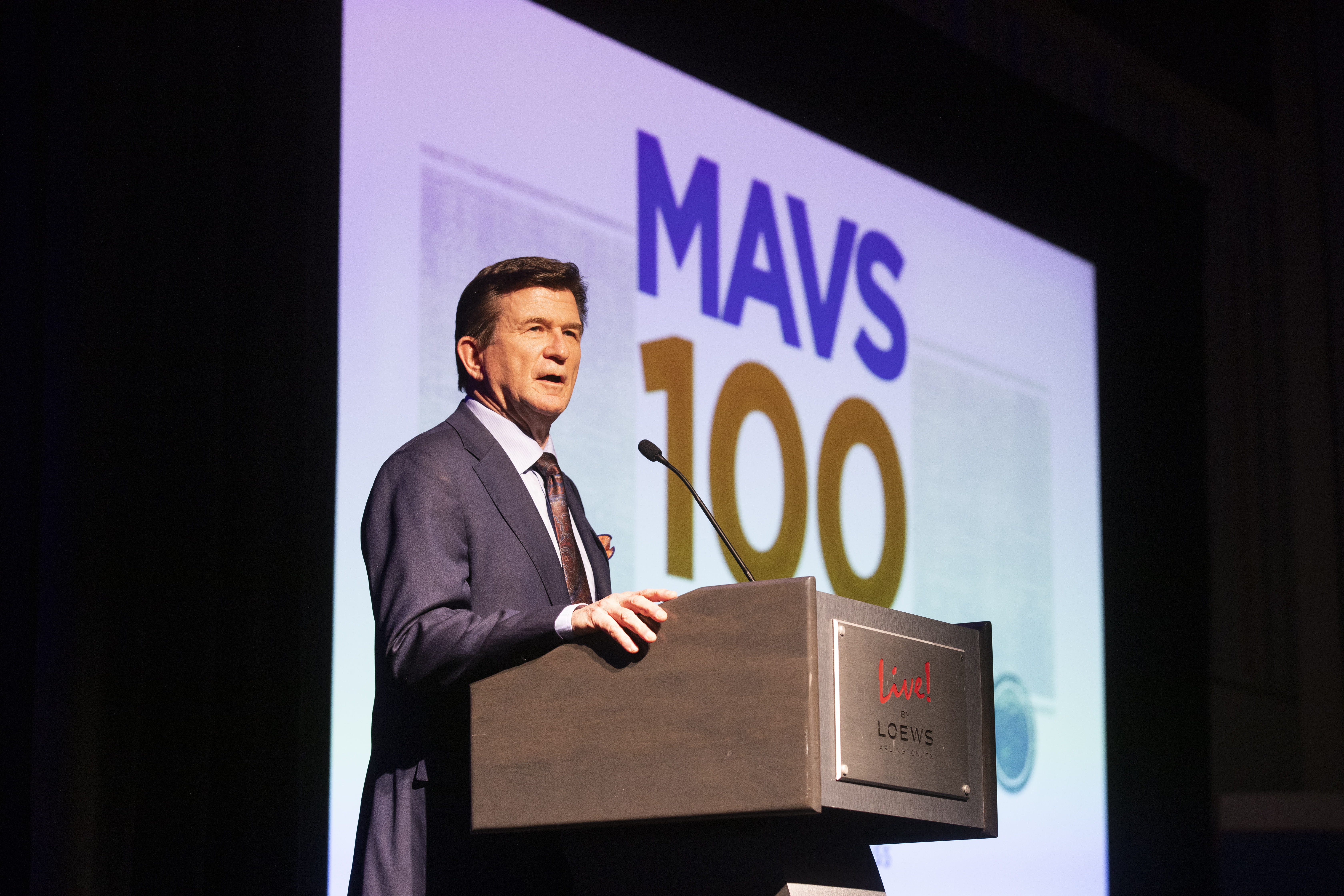Harry Dombroski at MAVS 100