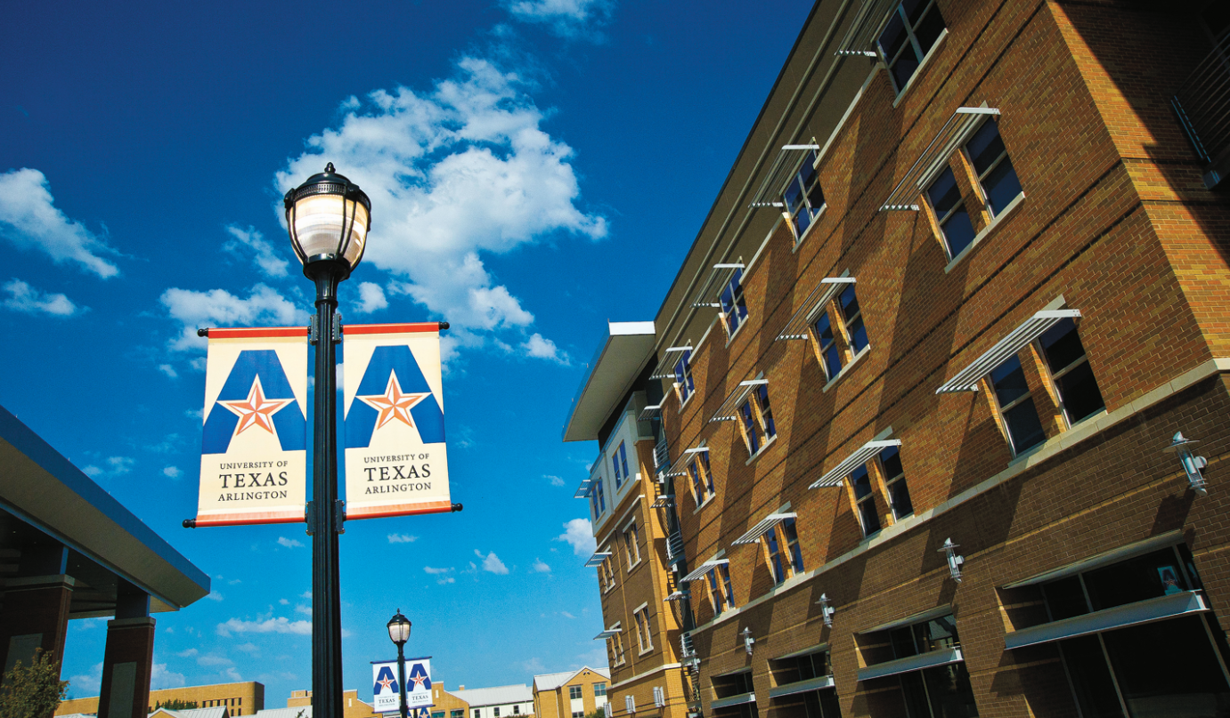 Vandergriff Hall on the UT Arlington campus