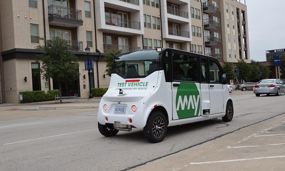 The type of autonomous vehicle that could be used in Arlington