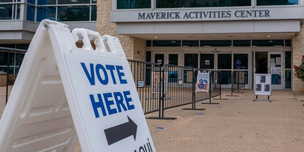 Voting Sign