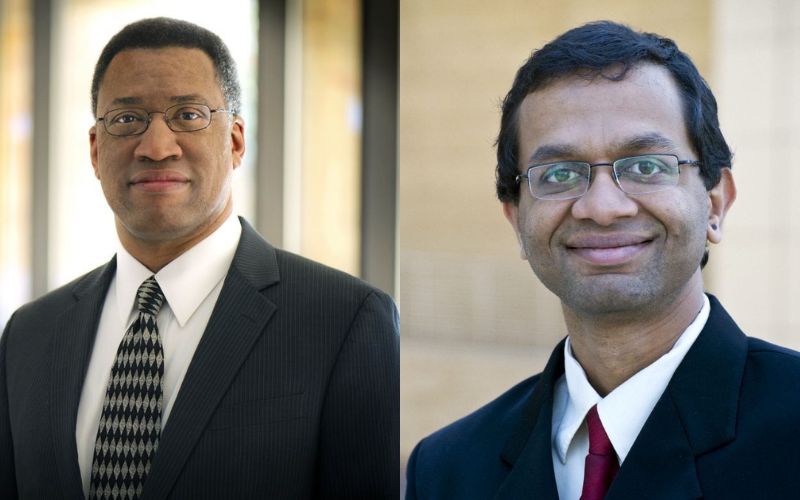 Alan Bowling, left, and Ankur Jain