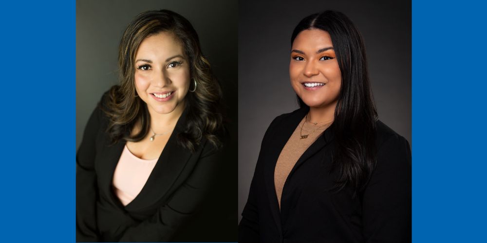 Denise Hernandez and Ashley Torres in headshot photos." _languageinserted="true