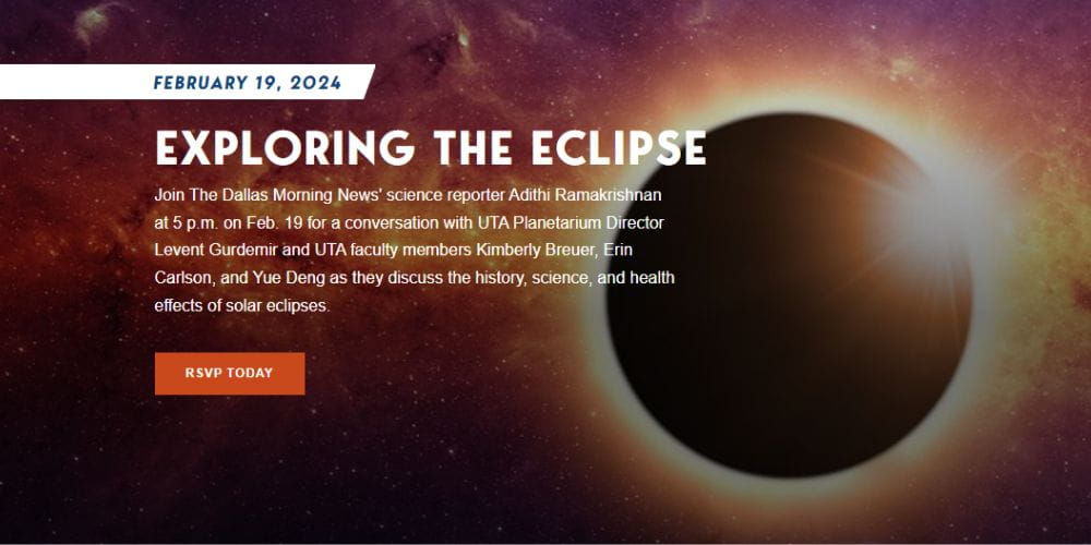 Picture of the eclipse panel event logo
