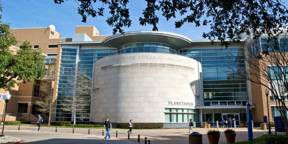 UTA Planetarium outside