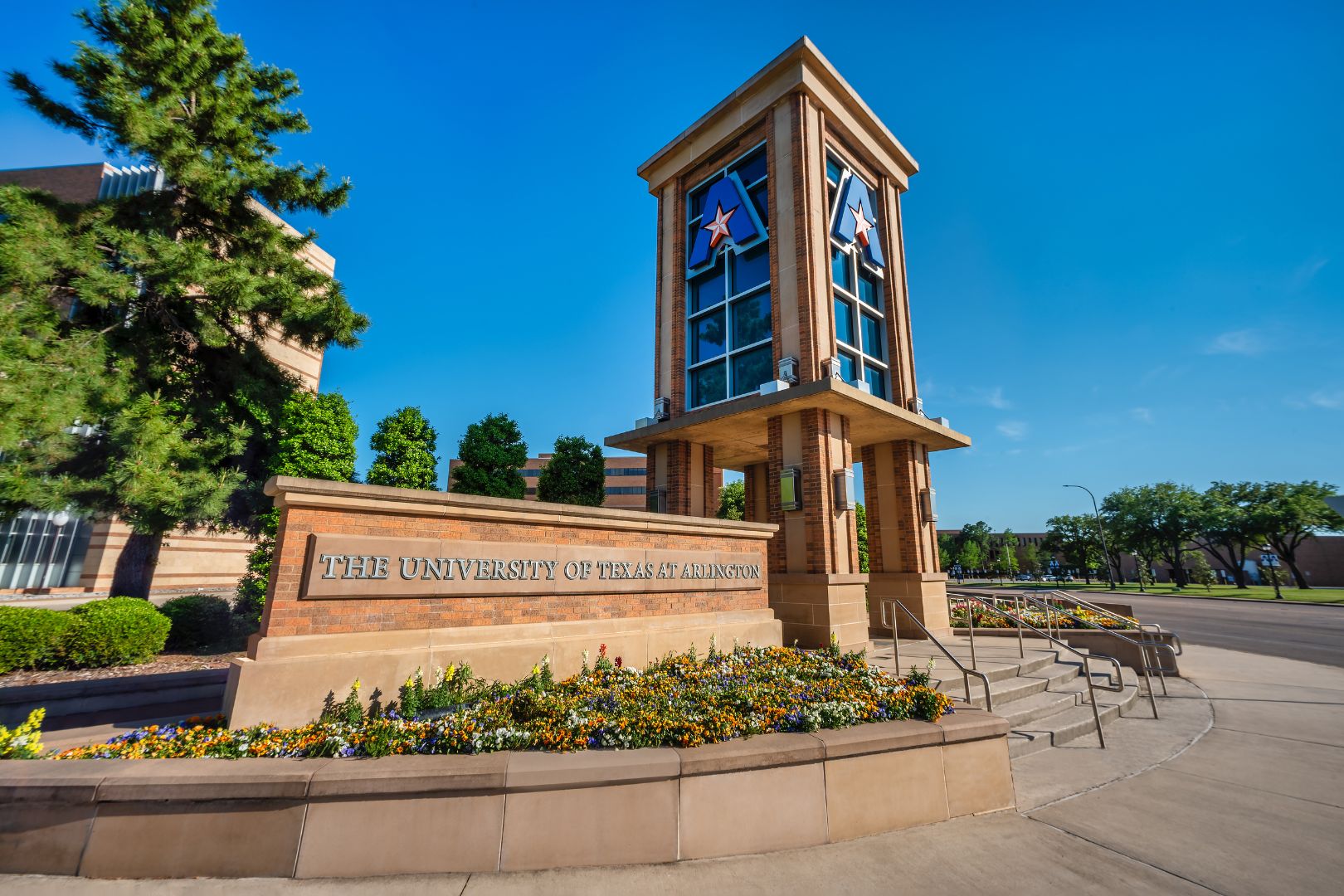 An image of the UTA tower 