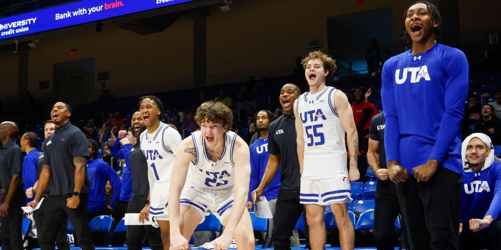 UTA vs UNT Dallas men’s basketball game at College Park Center in Arlington, Texas on November 4, 2024. (Photo/Sharon Ellman)" _languageinserted="true