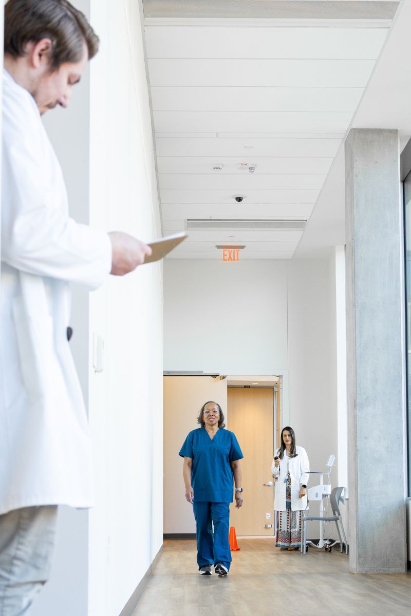 Arlington Study of Healthy Aging gait test
