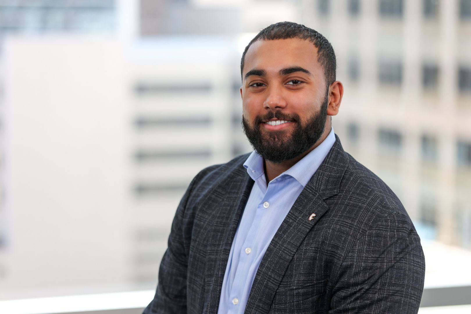 Image shows a headshot of Jeremiah Joseph 
