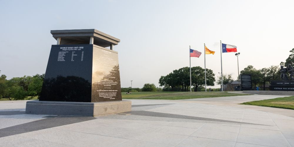 The Memorial to the Fallen at Arlington