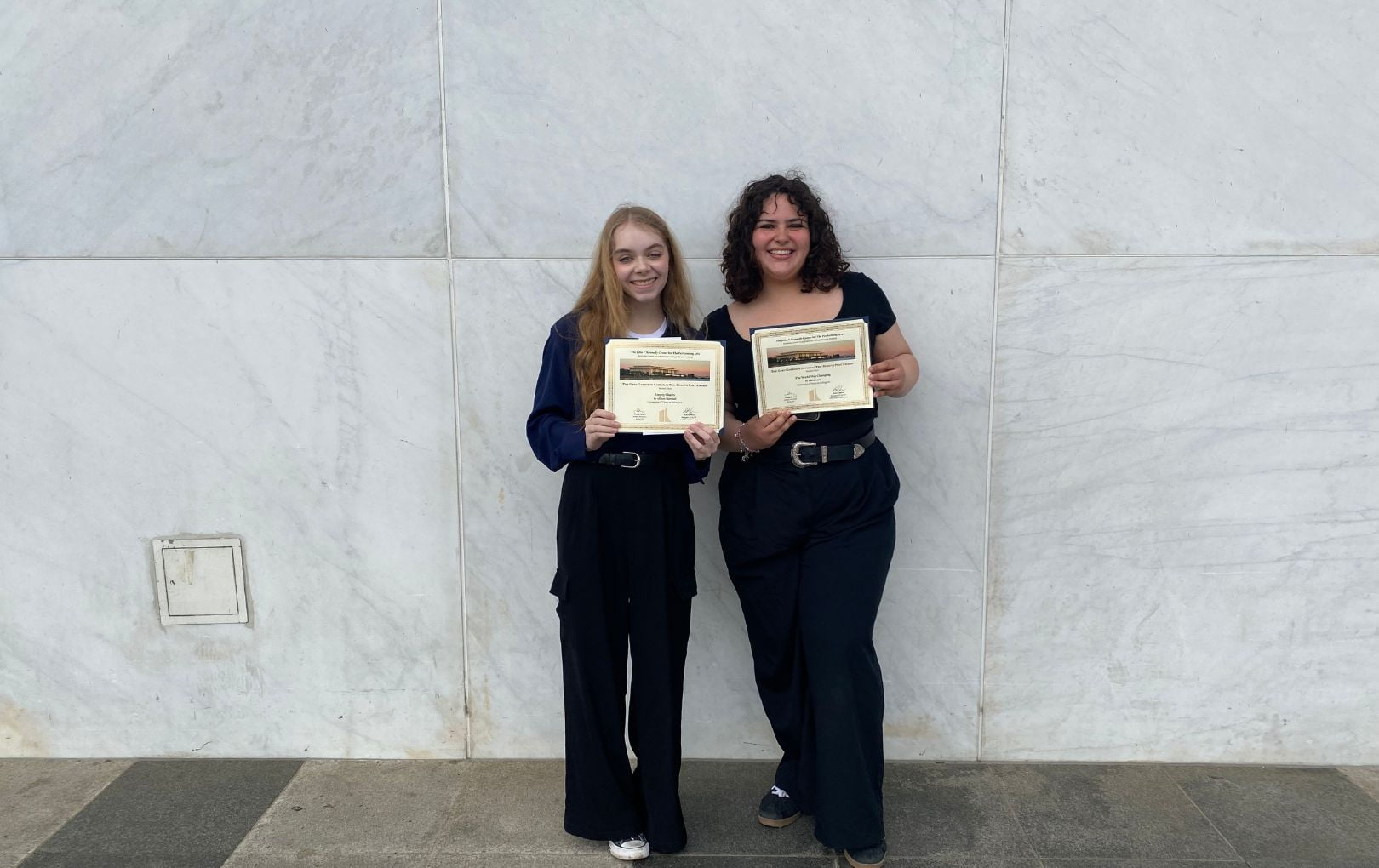 Allison Marshall (left) and Edith Lara (right) 