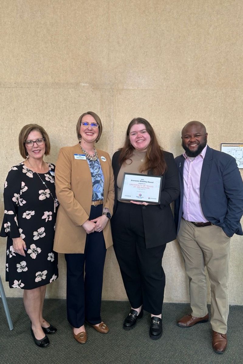 Office of Admissions at the 2025 Dallas County Promise Economic Mobility Awards 