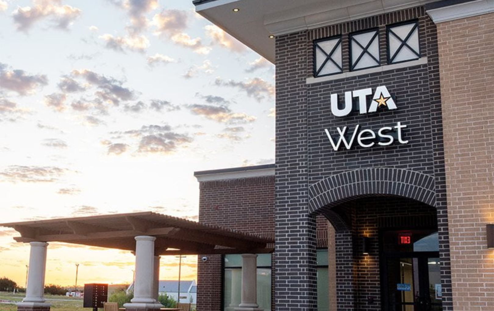 Photo of the UTA West store front 