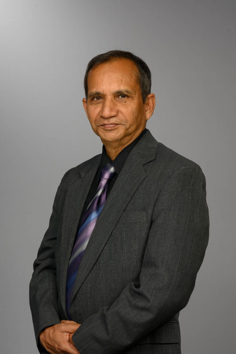 Image shows a portrait of Dr. Nur Yazdani