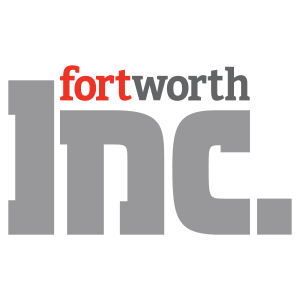 The logo for Fort Worth Inc Magazine