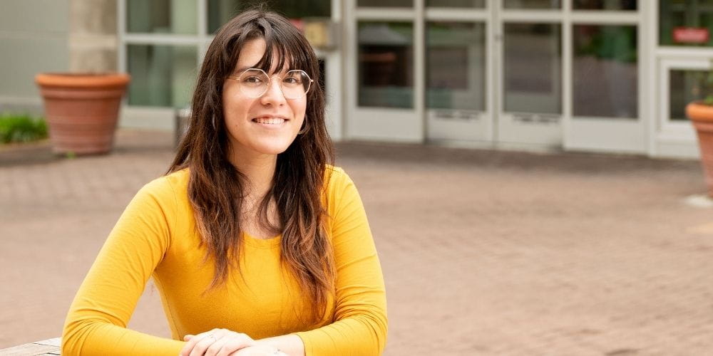 Beatriz Vargas, a biology and biochemistry major who graduated in May.