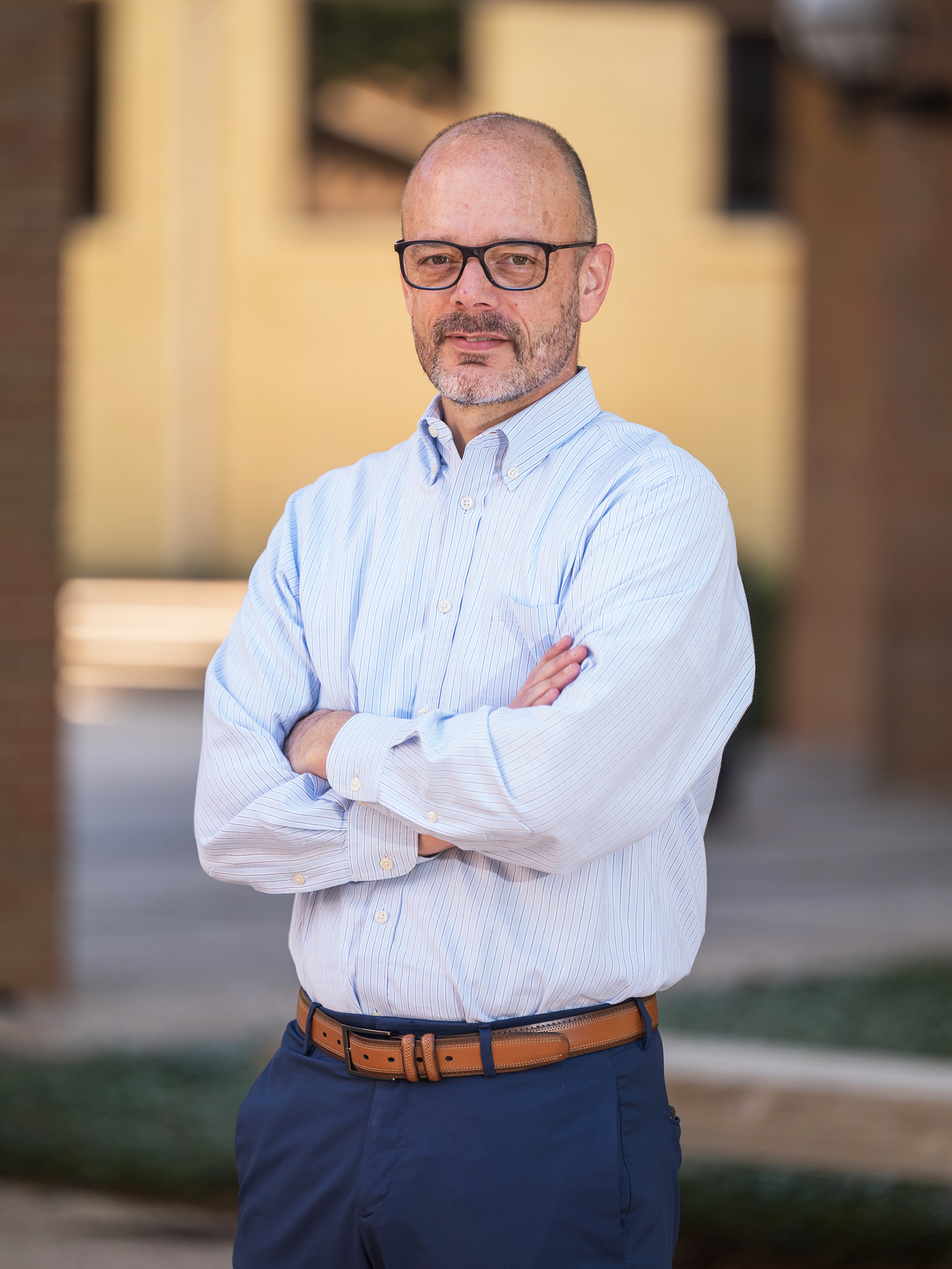  Carl Lovely, professor and chair of the Department of Chemistry and Biochemistry 