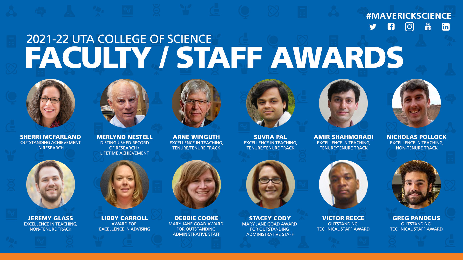College presents annual awards in teaching, research, advising, and service