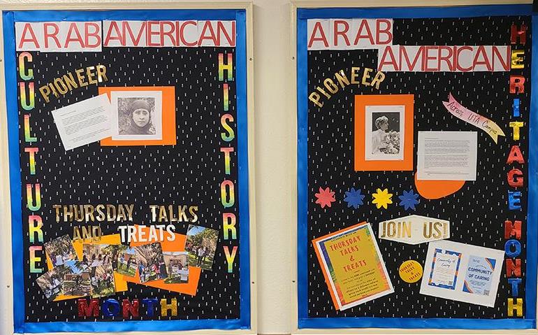 Arab American Month Bulletin Board