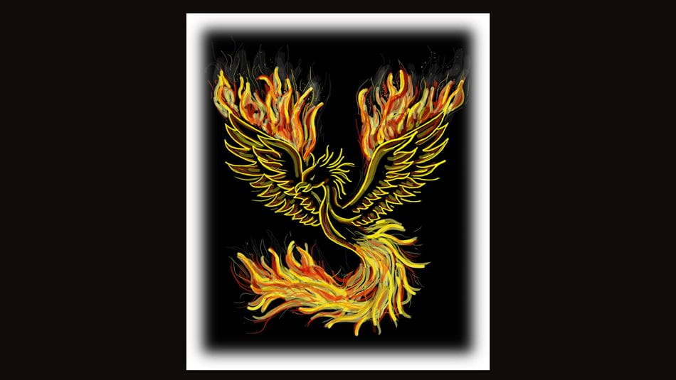As a Phoenix Rises from the Ashes