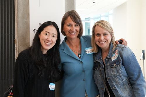 From left to right: Kathy Lee, Rebecca Mauldin and Noelle Fields