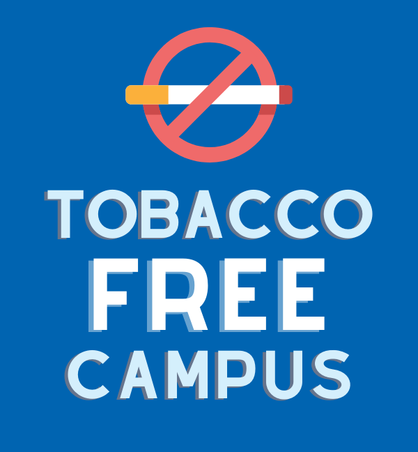 graphics of tobacco free campus