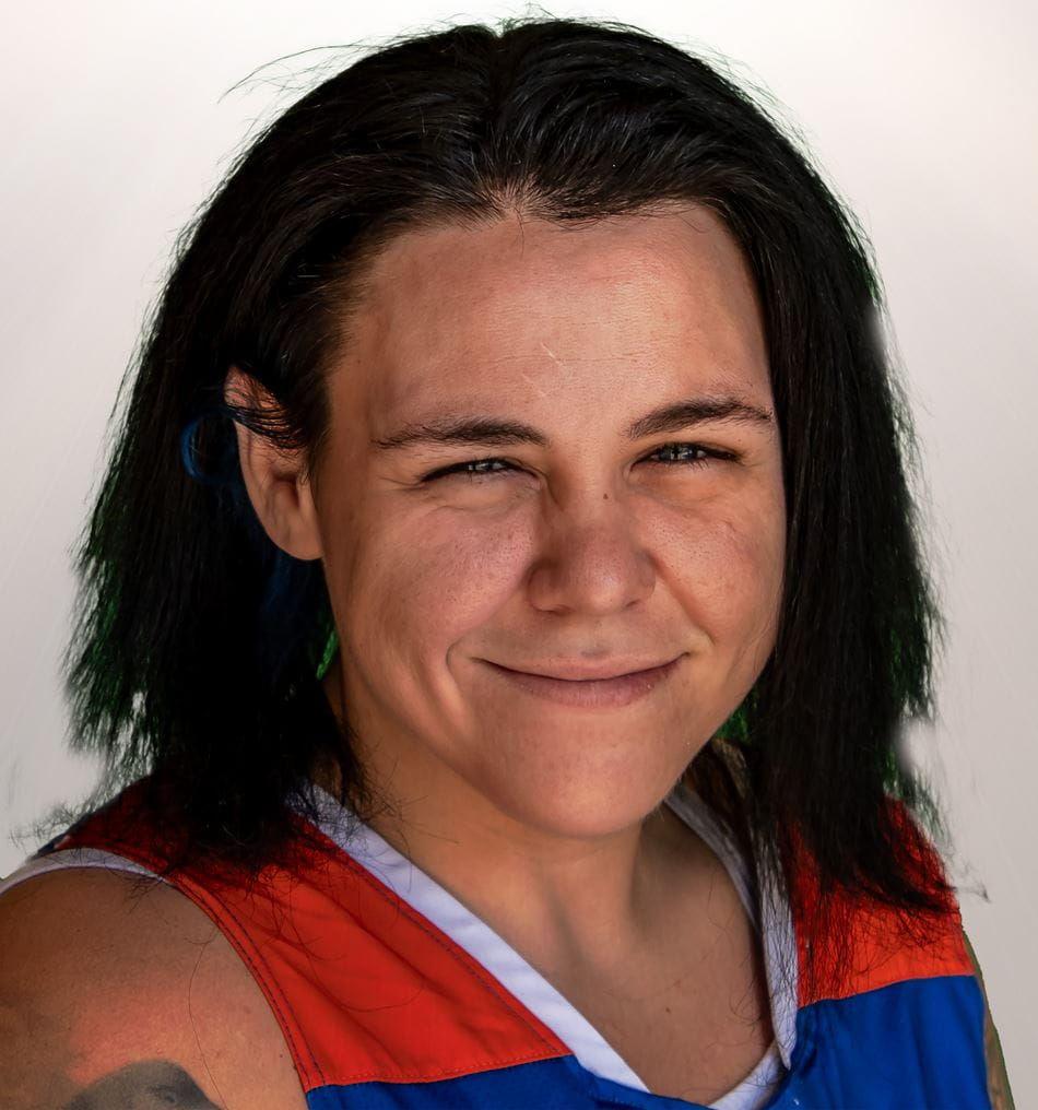 Headshot of Lady Mavs player Elaina Terry