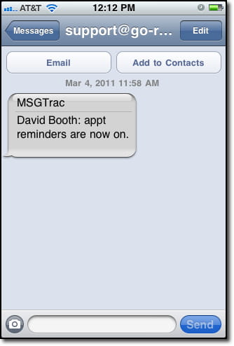 Tutor Trac Reminders On Message