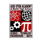 This icon shows the logo for the Arlington Independent School District Martin High School STEM Academy.