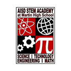 This icon shows the logo for the Arlington Independent School District Martin High School STEM Academy.